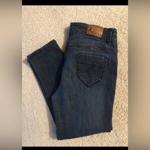 Zara Women's Dark Blue Skinny Jeans